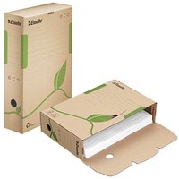 25 Esselte Archivboxen ECO braun 8,0 x 23,3 x 32,7 cm von Esselte