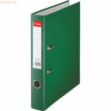 25 x Esselte Ordner Plastik Eco mit Schlitzen A4 50mm grün 25 x Esselte Ordner Plastik Eco mit Schlitzen A4 50mm grün von Esselte