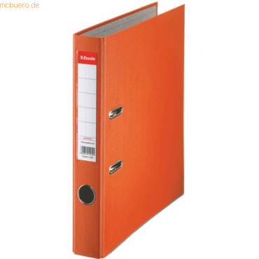 25 x Esselte Ordner Plastik Eco mit Schlitzen A4 50mm orange 25 x Esselte Ordner Plastik Eco mit Schlitzen A4 50mm orange von Esselte