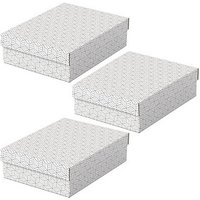 3 Esselte Home Aufbewahrungsboxen 8,0 l weiß 26,5 x 36,0 x 10,0 cm 3 Esselte Home Aufbewahrungsboxen 8,0 l weiß 26,5 x 36,0 x 10,0 cm von Esselte