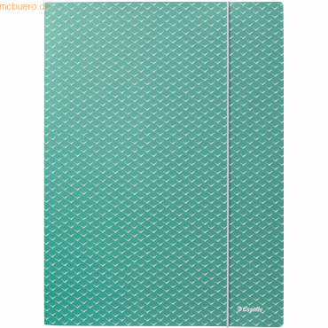 4 x Esselte Eckspannermappe Colour'Breeze A4 Karton grün 4 x Esselte Eckspannermappe Colour'Breeze A4 Karton grün von Esselte