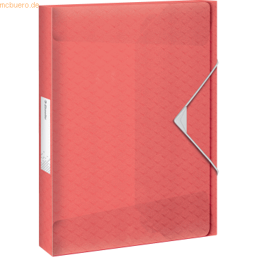 5 x Esselte Ablagebox Colour'Breeze A4 PP 40mm koralle 5 x Esselte Ablagebox Colour'Breeze A4 PP 40mm koralle von Esselte