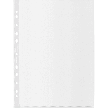 5 x Esselte Prospekthülle A4 PP recycelt farblos 20 Stück von Esselte