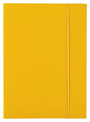 Esselte, Sammelmappe Lackgummi A4, Farbe Gelb (13438) von Esselte