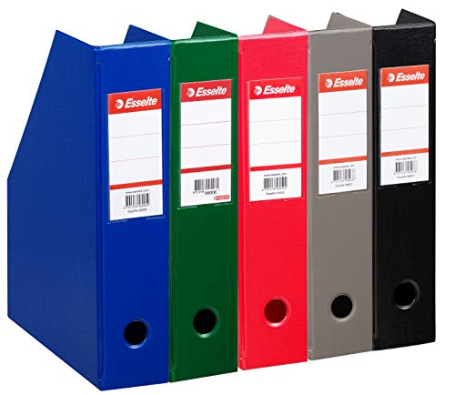 Esselte, Zeitschriftenhalter, PVC, Rückenbreite: 7 cm, A4, klassisch, 10 Stück, 56010 Esselte, Zeitschriftenhalter, PVC, Rückenbreite: 7 cm, A4, klassisch, 10 Stück, 56010 von Esselte