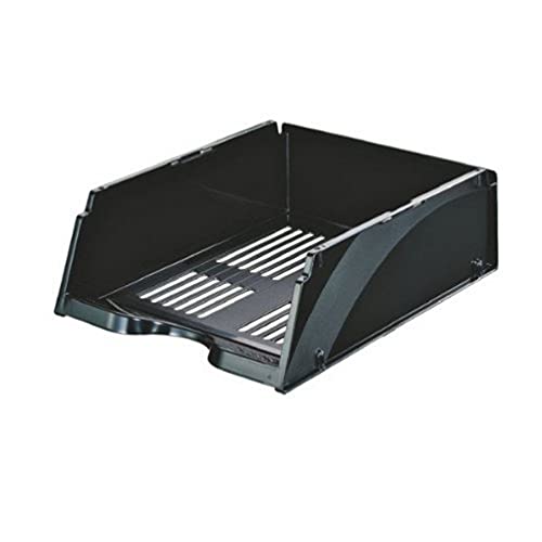 Leitz A4 Briefablage, Schwarz, Polystyrol, Rechteckig, Stapelbar und abschließbar, 268 x 115 x 100 cm von Leitz
