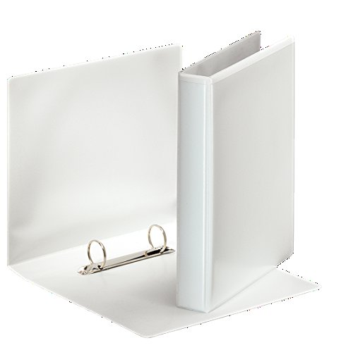 Esselte 46571 - Ringbuch mit Hüllen, A5, PP, 2 Ringe, 25 mm, weiß DIN A5 Esselte 46571 - Ringbuch mit Hüllen, A5, PP, 2 Ringe, 25 mm, weiß DIN A5 von Esselte