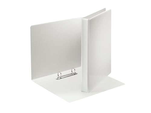 Esselte 49739 Ringbuch Präsentation, mit Taschen, A4, PP, 2 Ringe, 40 mm, weiß Esselte 49739 Ringbuch Präsentation, mit Taschen, A4, PP, 2 Ringe, 40 mm, weiß von Esselte