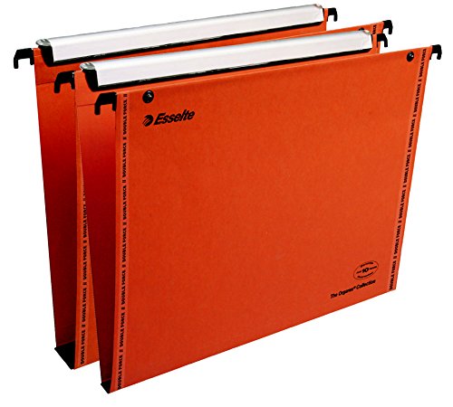 Esselte 49971 Hängeregister, 15 bis 30 mm, A4, Orange, 10 Stück Esselte 49971 Hängeregister, 15 bis 30 mm, A4, Orange, 10 Stück von Leitz