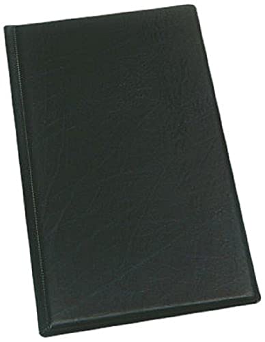 Esselte 56837 Visitenkartenbuch, für 128 Visitenkarten, Kunststoff, schwarz von Esselte