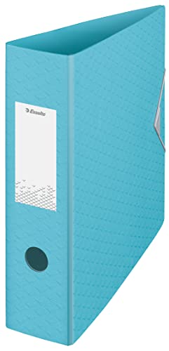 Esselte A4-Ordner, 500 Blatt Kapazität, 82 mm Rückenbreite, leichtgewichtiger A4-Ordner für Zuhause/Büro, zur Schreibtischorganisation, Colour'Breeze Serie, Blau, 626217 Esselte A4-Ordner, 500 Blatt Kapazität, 82 mm Rückenbreite, leichtgewichtiger A4-Ordner für Zuhause/Büro, zur Schreibtischorganisation, Colour'Breeze Serie, Blau, 626217 von Esselte