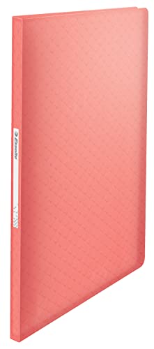 Esselte A4-Sichtbuch mit 40 Einsteckfächern, für 80 Blatt, zum Präsentieren, Aufbewahren oder zur Schreibtischorganisation, mit Prägemuster, Colour'Breeze Serie, Koralle, 628441 Esselte A4-Sichtbuch mit 40 Einsteckfächern, für 80 Blatt, zum Präsentieren, Aufbewahren oder zur Schreibtischorganisation, mit Prägemuster, Colour'Breeze Serie, Koralle, 628441 von Esselte