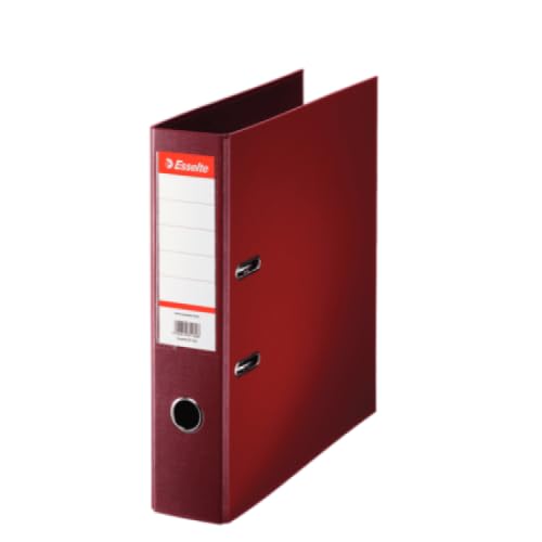 Esselte Aktenordner, Standard, mit Rücken, 75°mm, 10 Stück A4 bordeaux Esselte Aktenordner, Standard, mit Rücken, 75°mm, 10 Stück A4 bordeaux von Esselte
