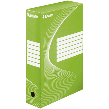 Esselte Archiv-Schachtel - DIN A4 Rückenbreite 8 cm grün von Esselte