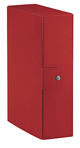 Esselte C28 EUROBOX Projektmappe, 25 x 35 cm, Rücken 8 cm, rot, 1er-Pack von Esselte