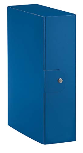 Esselte C28 EUROBOX Projektmappe 25 cm x 35 cm, Rücken 8 cm - Blau von Esselte