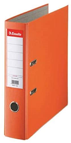 Esselte DIN A4 Ordner, OSerie, 75 mm Rückenbreite, Kunststoff, 1er-Pack, 11234, breit,orange Esselte DIN A4 Ordner, OSerie, 75 mm Rückenbreite, Kunststoff, 1er-Pack, 11234, breit,orange von Esselte