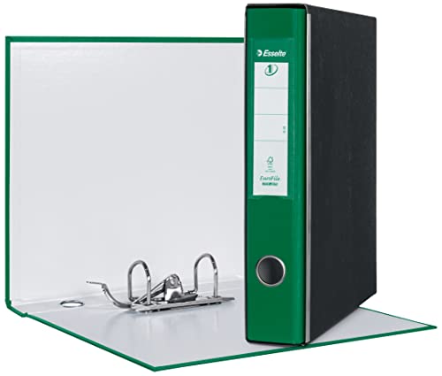 Esselte Eurofile-Ordner mit Hebelmechanik und Aufbewahrungsschachtel Dorso 5 cm grün Esselte Eurofile-Ordner mit Hebelmechanik und Aufbewahrungsschachtel Dorso 5 cm grün von Esselte