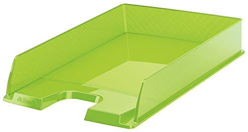 Esselte Europost Briefkorb, Transparent, 10 Stück, grün transparent, 623597 von Esselte
