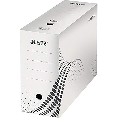 Esselte Leitz Archivbox easyboxx, 150mm, Wellpappe, weiß von Esselte