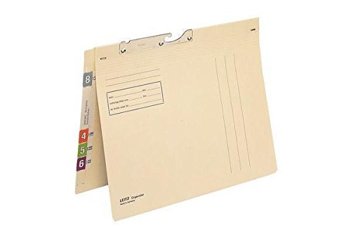 Esselte Leitz Pendelhefter Orgacolor®, Schlauchheftung Flexofil, kfm. Heftung, Karton, chamois von Esselte