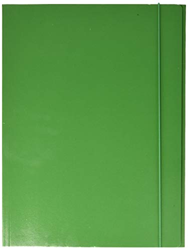 Esselte Ordner A 3 Laschen, Kapazität 150 Blatt, Format 25 x 35, Verschluss mit Gummizug Rund, Pressspan monoverniciato, 5 Stück, grün, Linear, 390341180 Esselte Ordner A 3 Laschen, Kapazität 150 Blatt, Format 25 x 35, Verschluss mit Gummizug Rund, Pressspan monoverniciato, 5 Stück, grün, Linear, 390341180 von Esselte