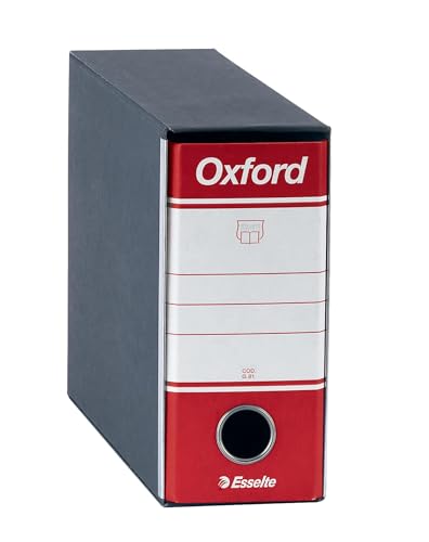 Esselte Ordner OXFORD mit Hebelmechanik und mit Handy Dorso 8 cm rot Esselte Ordner OXFORD mit Hebelmechanik und mit Handy Dorso 8 cm rot von Esselte