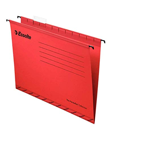 Esselte Pendaflex Hängemappen, Foolscap-Format, 360 × 240 mm, 25 Stück, rot von Esselte