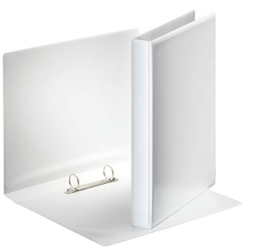 Esselte Präsentationsringbuch mit Taschen, A4, 10er Pack, Ringbuch mit 2 Rund-Ring, 25 mm, PP, Weiß, 49708 Esselte Präsentationsringbuch mit Taschen, A4, 10er Pack, Ringbuch mit 2 Rund-Ring, 25 mm, PP, Weiß, 49708 von Esselte