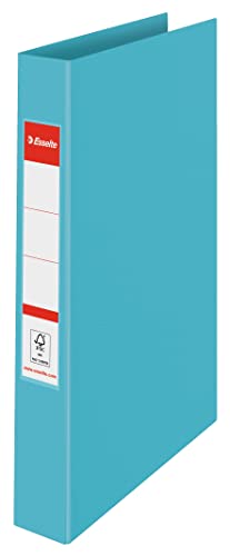 Esselte Ringordner, 10er Pack, 190 Blatt Kapazität, 42 mm Rückenbreite, A4-Ordner mit 2 Ringen & festem Einband, für Zuhause/Büro, zur Schreibtischorganisation, Colour'Breeze Serie, Blau, 626497 Esselte Ringordner, 10er Pack, 190 Blatt Kapazität, 42 mm Rückenbreite, A4-Ordner mit 2 Ringen & festem Einband, für Zuhause/Büro, zur Schreibtischorganisation, Colour'Breeze Serie, Blau, 626497 von Esselte