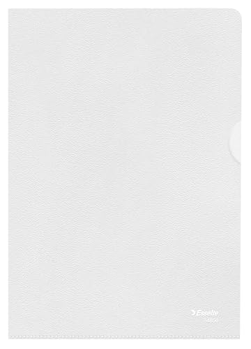 Esselte Sichthüllen-Set Standard Plus, 100 Stück, A5 Format, Farblos mit matter Oberfläche, 0,115 mm PP-Folie, 54850 Esselte Sichthüllen-Set Standard Plus, 100 Stück, A5 Format, Farblos mit matter Oberfläche, 0,115 mm PP-Folie, 54850 von Esselte