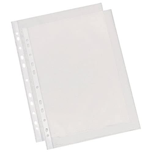 Leitz Esselte Standard Prospekthüllen-Set, 10 Stück, A4 Format, Farblos mit glänzender Oberfläche, Obere Öffnung, 0,055 mm PP-Folie, 56061 Leitz Esselte Standard Prospekthüllen-Set, 10 Stück, A4 Format, Farblos mit glänzender Oberfläche, Obere Öffnung, 0,055 mm PP-Folie, 56061 von Leitz