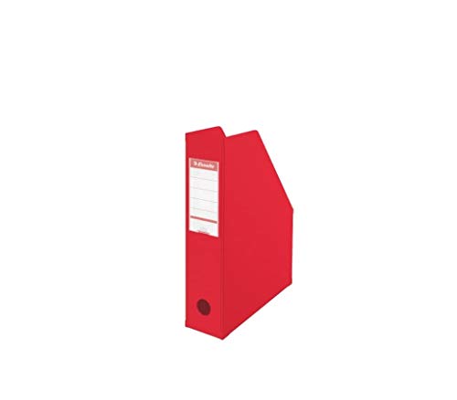 Esselte Stehsammler, 70 mm Rückenbreite, A4, Faltbar, Rot, Vivida Serie, 56003 Esselte Stehsammler, 70 mm Rückenbreite, A4, Faltbar, Rot, Vivida Serie, 56003 von Esselte