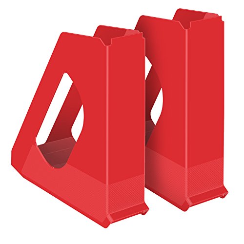 Esselte Stehsammler, A4, 10er Pack, Rot, VIVIDA, Europost, 623935 von Esselte