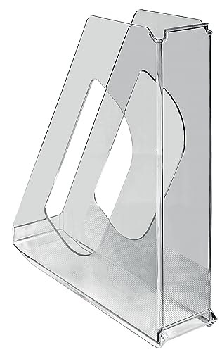 Esselte Stehsammler, A4, Ideal für Prospekte, Broschüren, Unterlagen, Mappen und Hefter, Stabiler Kunststoff, Transparent, Europost, 628226 Esselte Stehsammler, A4, Ideal für Prospekte, Broschüren, Unterlagen, Mappen und Hefter, Stabiler Kunststoff, Transparent, Europost, 628226 von Esselte