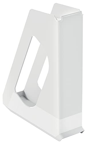 Esselte Stehsammler, A4, Ideal für Prospekte, Broschüren, Unterlagen, Mappen und Hefter, Stabiler Kunststoff, Weiß, VIVIDA, 628215 Esselte Stehsammler, A4, Ideal für Prospekte, Broschüren, Unterlagen, Mappen und Hefter, Stabiler Kunststoff, Weiß, VIVIDA, 628215 von Esselte