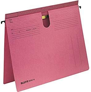 LEITZ SERIE 18 Hängehefter, Manilakarton 250 g/qm, rot 50 Stück von Esselte