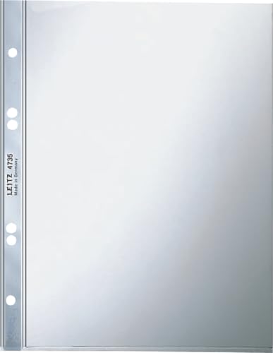 Leitz 4735-00-00 Prospekthlle Super Premium, A5, PVC, glasklar, 0,08mm von Esselte