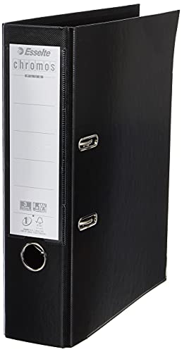 centra Ordner Chromos, Rückenbreite: 80 mm, schwarz VE=1 centra Ordner Chromos, Rückenbreite: 80 mm, schwarz VE=1 von Esselte