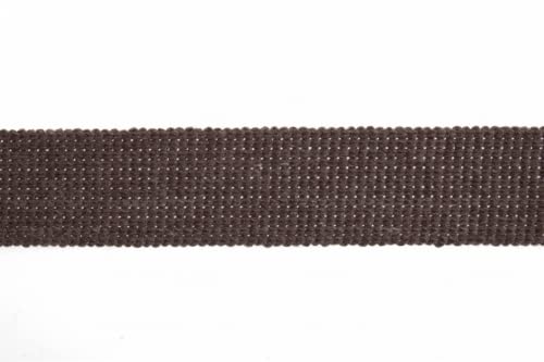 Essential Trimmings Gurtband aus Baumwolle und Acryl, 40 mm, Taupe, Meterware von Essential Trimmings