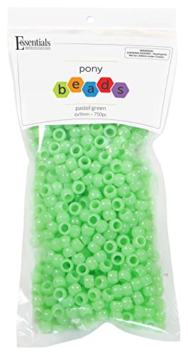 EBL Pony Bead Pastel Green 750pc EBL Pony Bead Pastel Green 750pc von Essentials By Leisure Arts