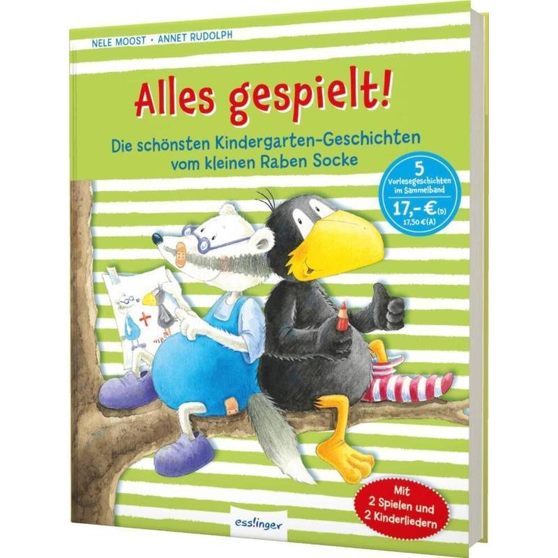 Der Kleine Rabe Socke: Alles Gespielt! - Nele Moost, Gebunden von Esslinger in der Thienemann-Esslinger Verlag GmbH