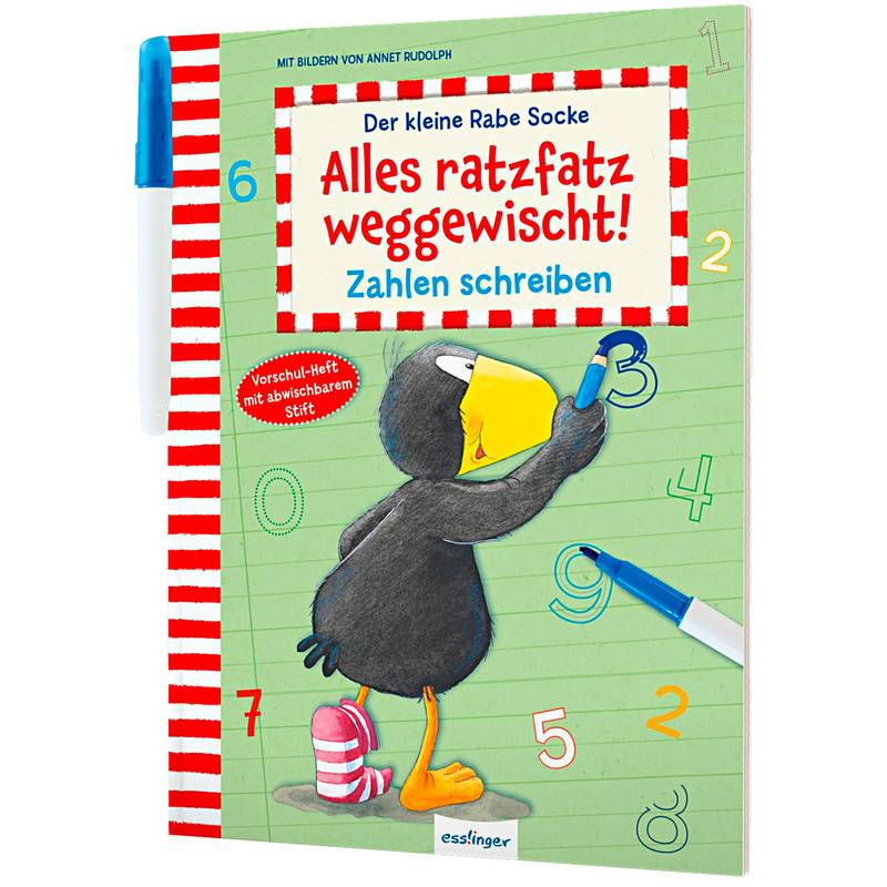 Der Kleine Rabe Socke / Der Kleine Rabe Socke: Alles Ratzfatz Weggewischt!, Kartoniert (TB) von Esslinger in der Thienemann-Esslinger Verlag GmbH
