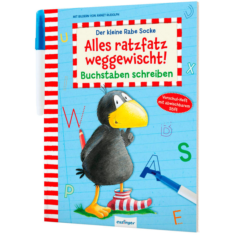 Der Kleine Rabe Socke: Alles Ratzfatz Weggewischt!, Kartoniert (TB) von Esslinger in der Thienemann-Esslinger Verlag GmbH