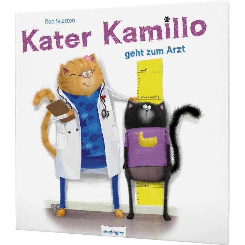 Kater Kamillo Geht Zum Arzt / Kater Kamillo Bd.3 - Rob Scotton, Gebunden von Esslinger in der Thienemann-Esslinger Verlag GmbH
