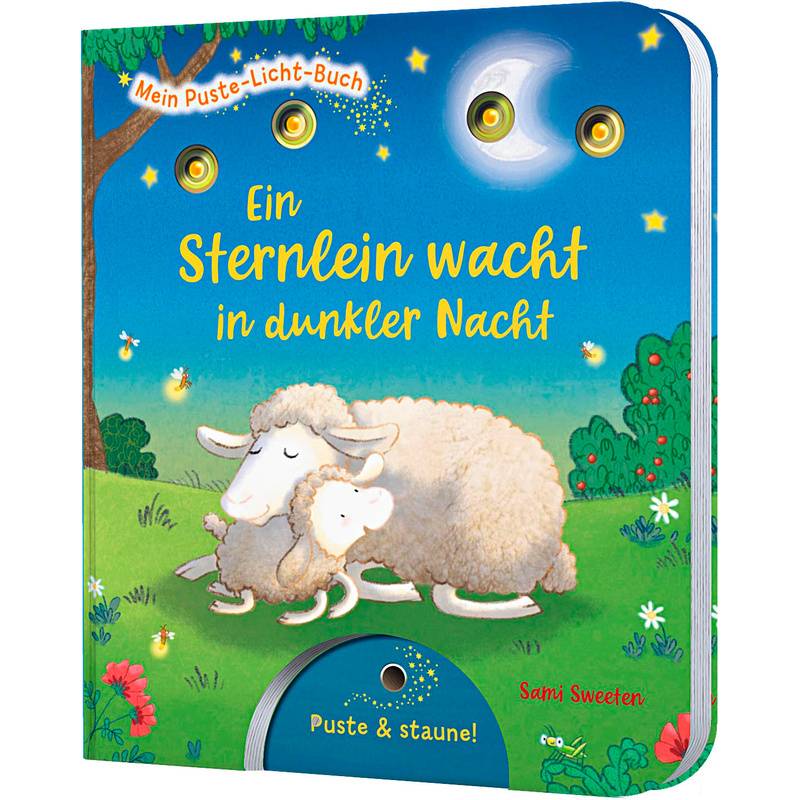 Mein Puste-Licht-Buch: Ein Sternlein Wacht In Dunkler Nacht - Sylvia Tress, Pappband von Esslinger in der Thienemann-Esslinger Verlag GmbH