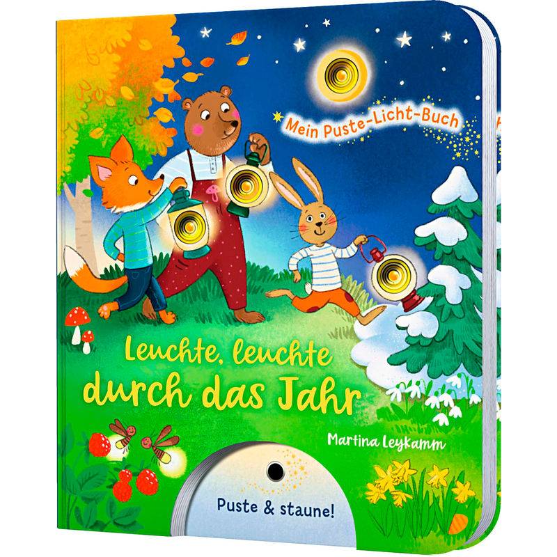 Mein Puste-Licht-Buch: Leuchte, Leuchte Durch Das Jahr - Sylvia Tress, Pappband von Esslinger in der Thienemann-Esslinger Verlag GmbH