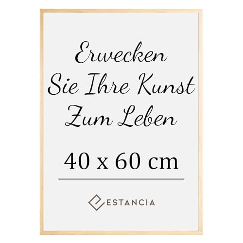 Estancia Eiche Holz Bilderrahmen 40x60 cm mit Bruchsicherem Acrylglas | Rahmen 40x60 cm | Bilderahmen 60x40 | Moderner Portraitrahmen Holz Eiche | Bilderrahmen 40 x 60 cm Estancia Eiche Holz Bilderrahmen 40x60 cm mit Bruchsicherem Acrylglas | Rahmen 40x60 cm | Bilderahmen 60x40 | Moderner Portraitrahmen Holz Eiche | Bilderrahmen 40 x 60 cm von Estancia