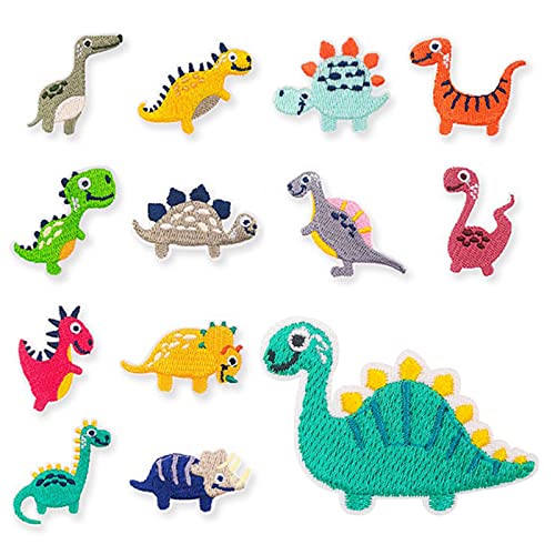 Bügelflicken Kinder, Patches zum Aufbügeln,Bestickte Aufnäher,Dinosaurier Aufnäher,Aufnäher Tiere,Applikation Flicken Zum Aufbügeln für DIY T-Shirt Jeans Kleidung Taschen,Flicken Patches Bügelflicken Kinder, Patches zum Aufbügeln,Bestickte Aufnäher,Dinosaurier Aufnäher,Aufnäher Tiere,Applikation Flicken Zum Aufbügeln für DIY T-Shirt Jeans Kleidung Taschen,Flicken Patches von Esteopt
