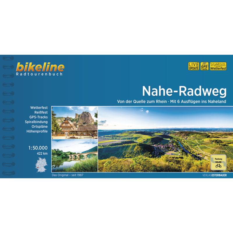 Nahe-Radweg, Kartoniert (TB) von Esterbauer